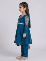 3 pcs chiffon frock.