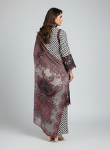 3 pcs embroidered Khadder dress