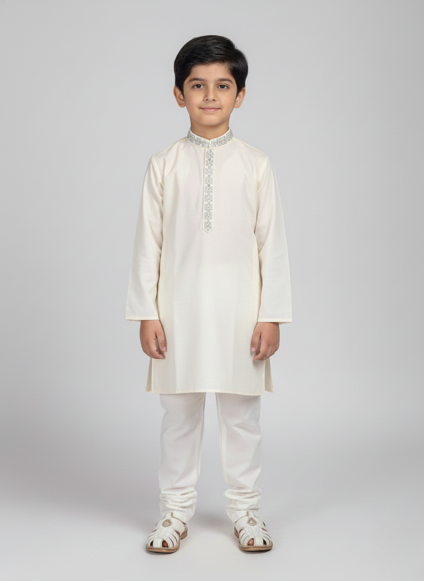 2 pc wash and wear kids Kurta Trouser