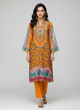 J. Printed Lawn Shirt