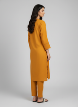 J. Dyed Dobby Shirt (Separate Dupatta to be purchased Separate Trouser)