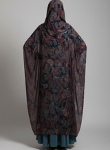 Plain inner gown on Nida Fabric with Chiffon outer gown