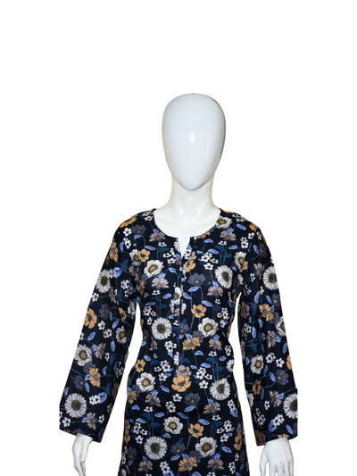 2 pc linen casual dress