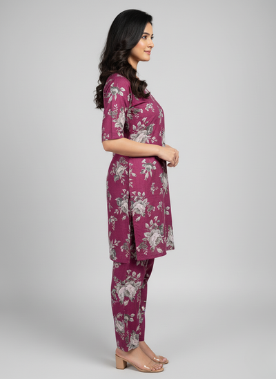 2 pcs embroidered Khadder dress