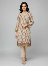 J. Printed Lawn Shirt