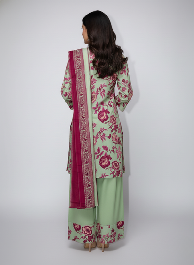 3 Pc SAYA Farshi Shalwar