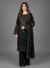 3pcs embroidered viscose Fabric suit pakistani party wear