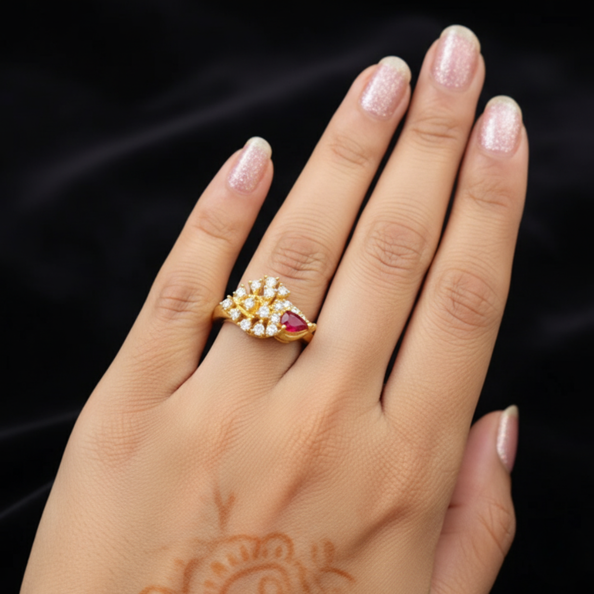 One Carat Stones Ring