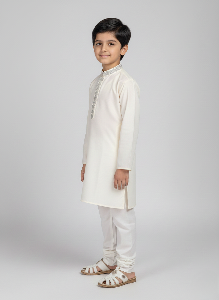 2 pc wash and wear kids Kurta Trouser