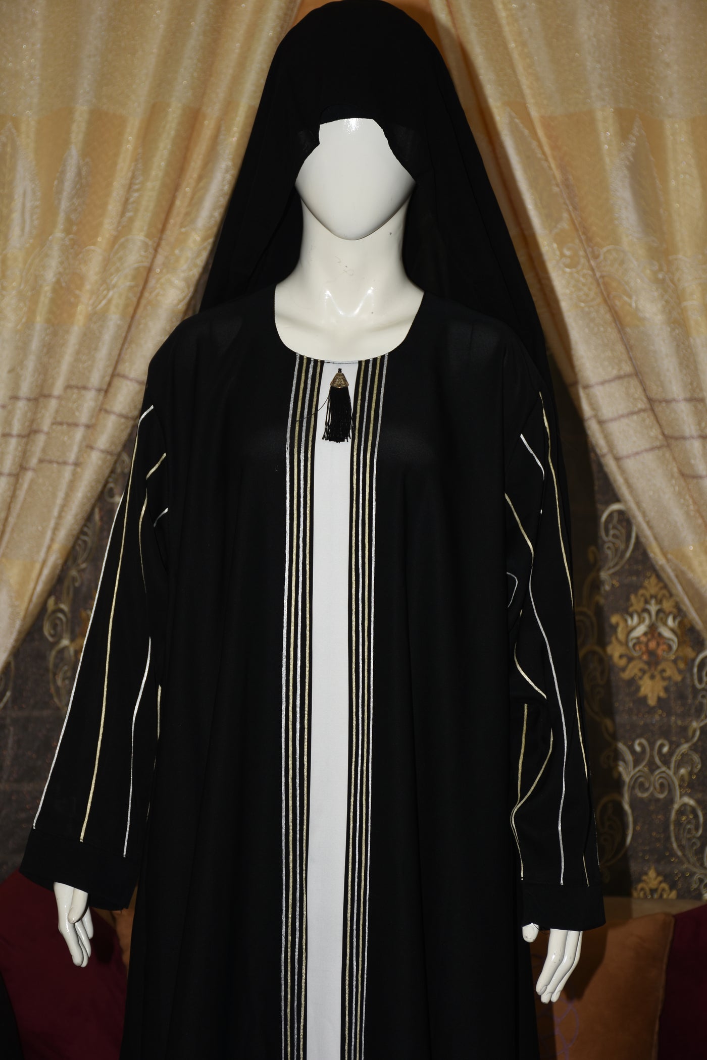 Nida Fabric Abya with normal sleeves