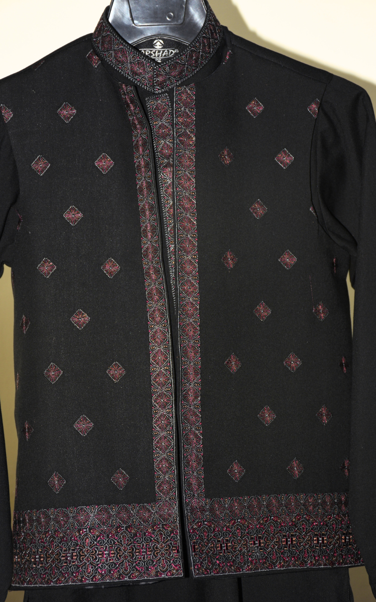 Wash and Wear Qameez with waistcoat and Trouser