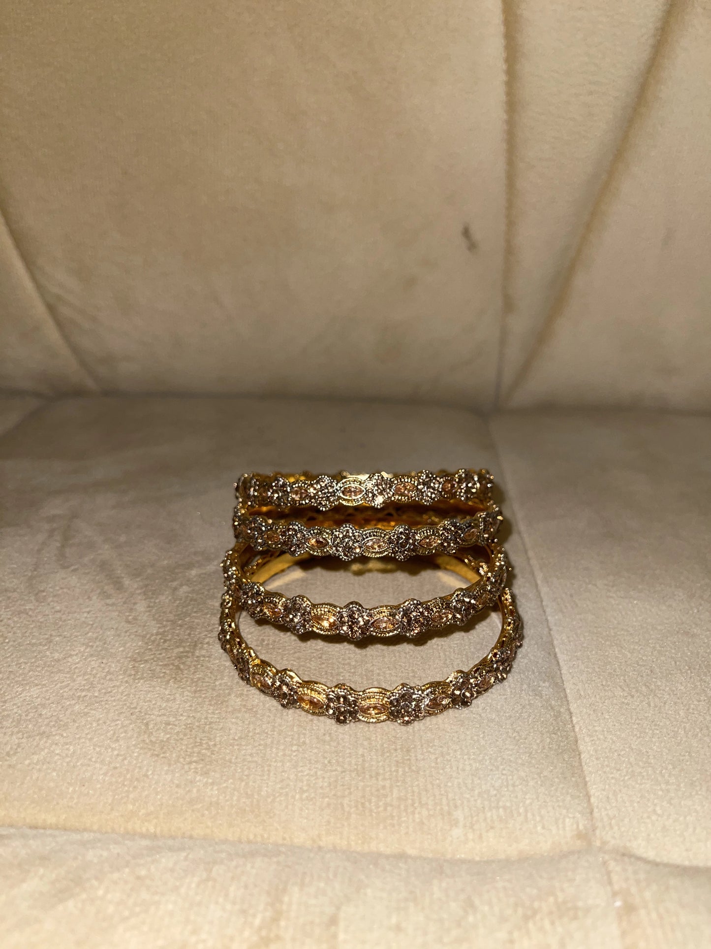 Golden Bangle Set