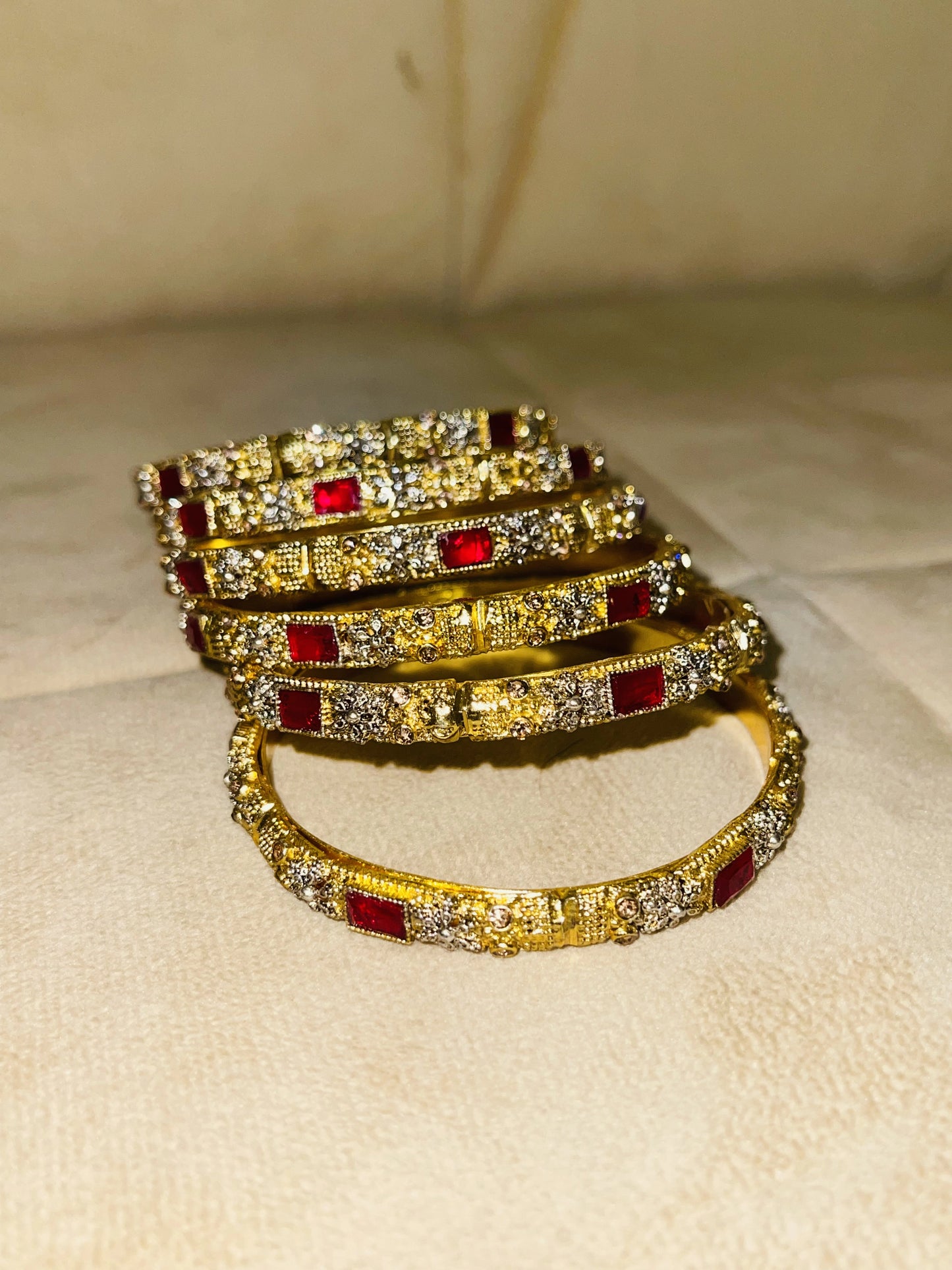 Golden Bangle Set