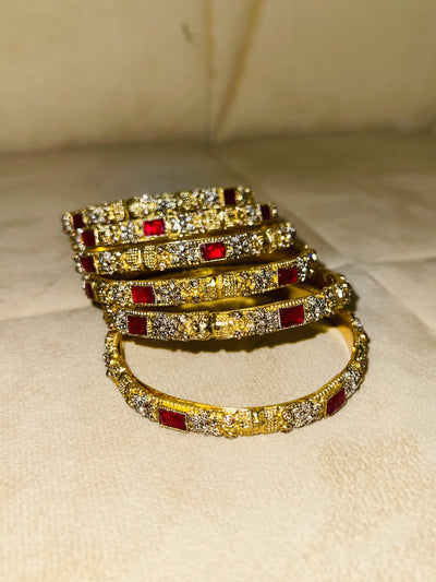 Golden Bangle Set