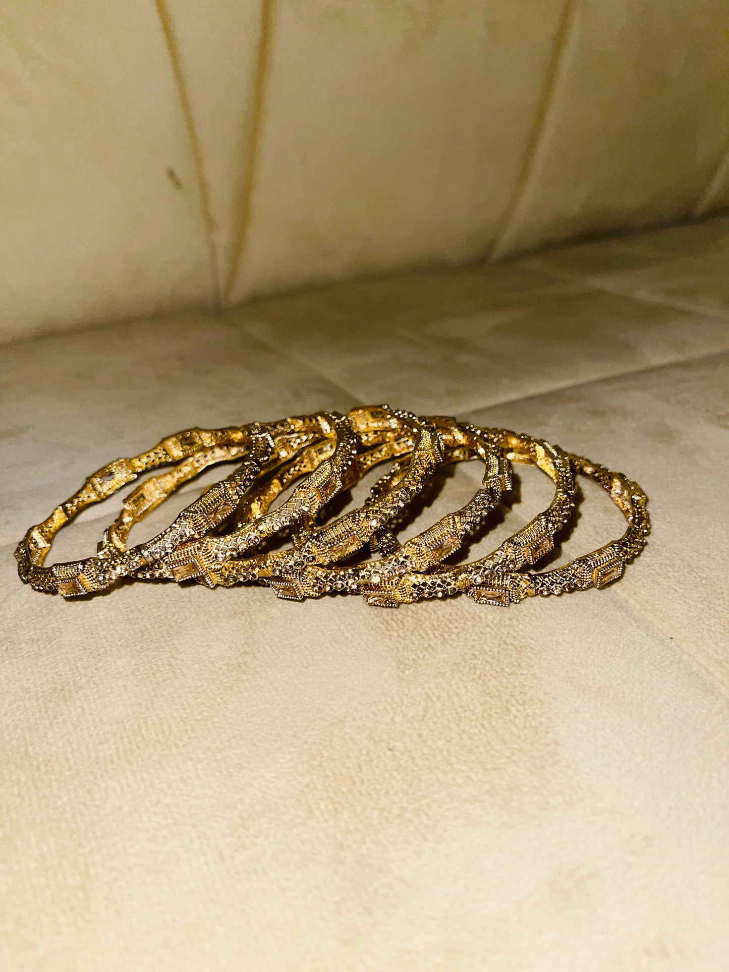 Golden Bangle Set