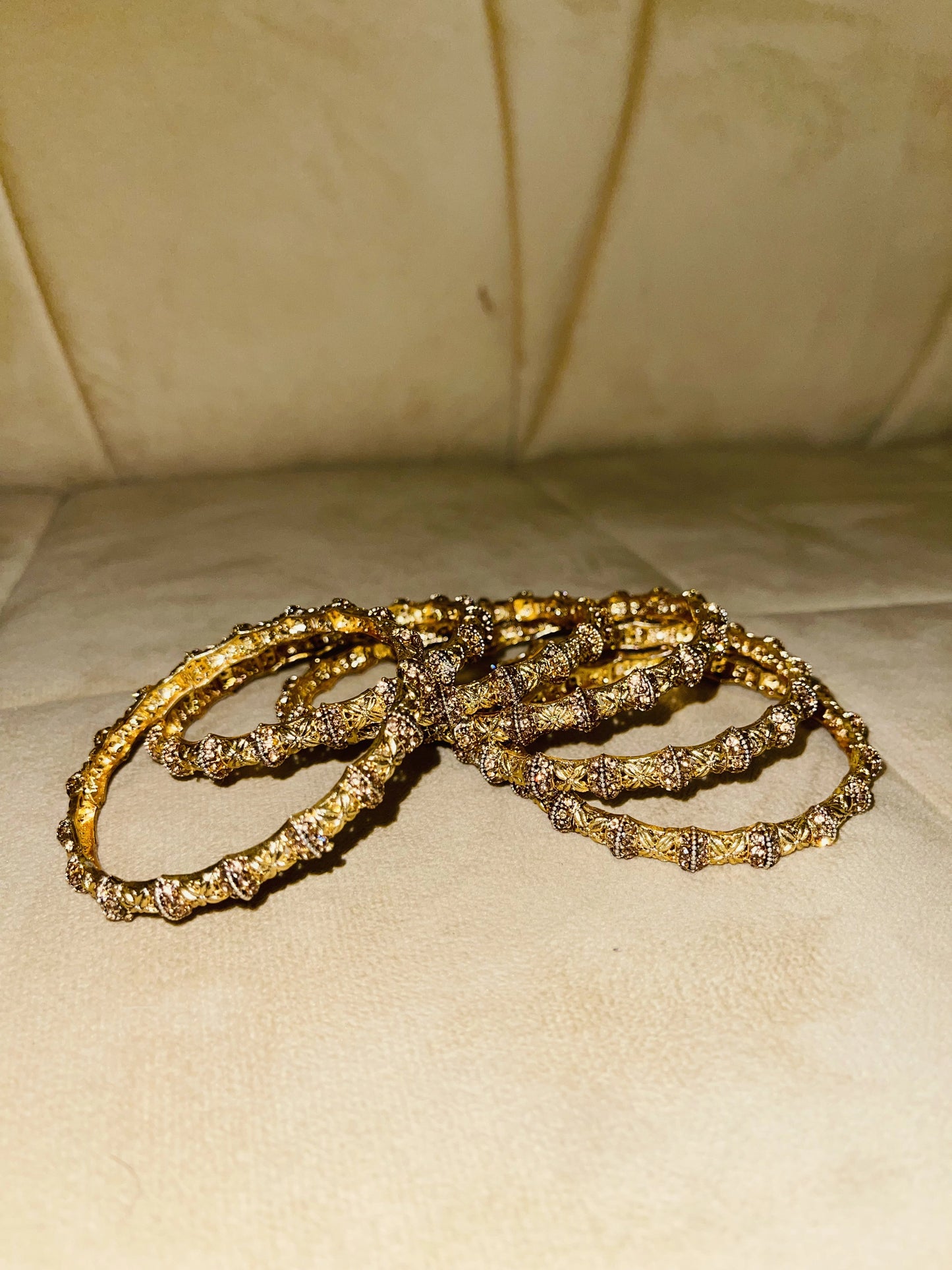 Golden Bangle Set