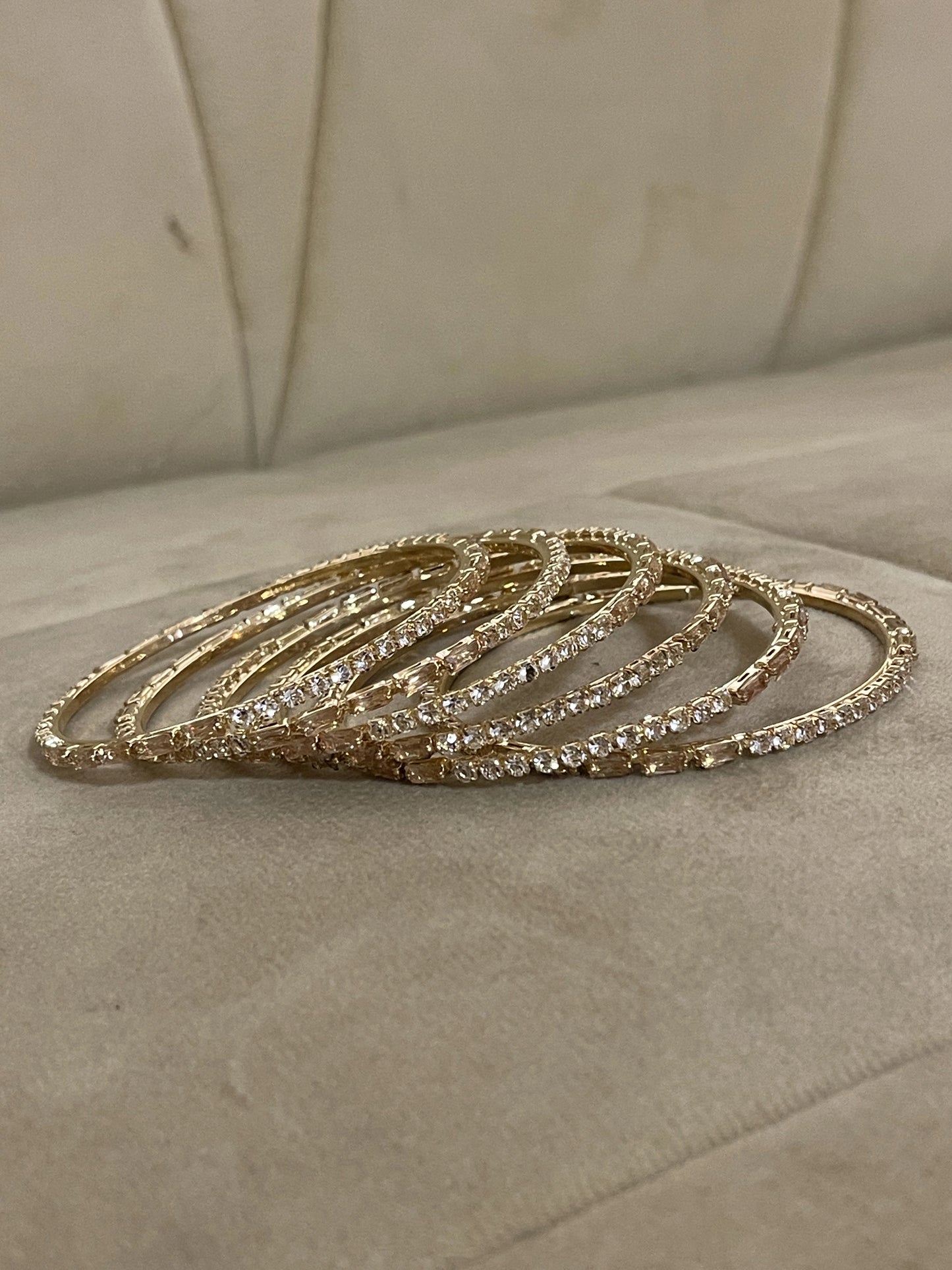 Golden Bangle Set