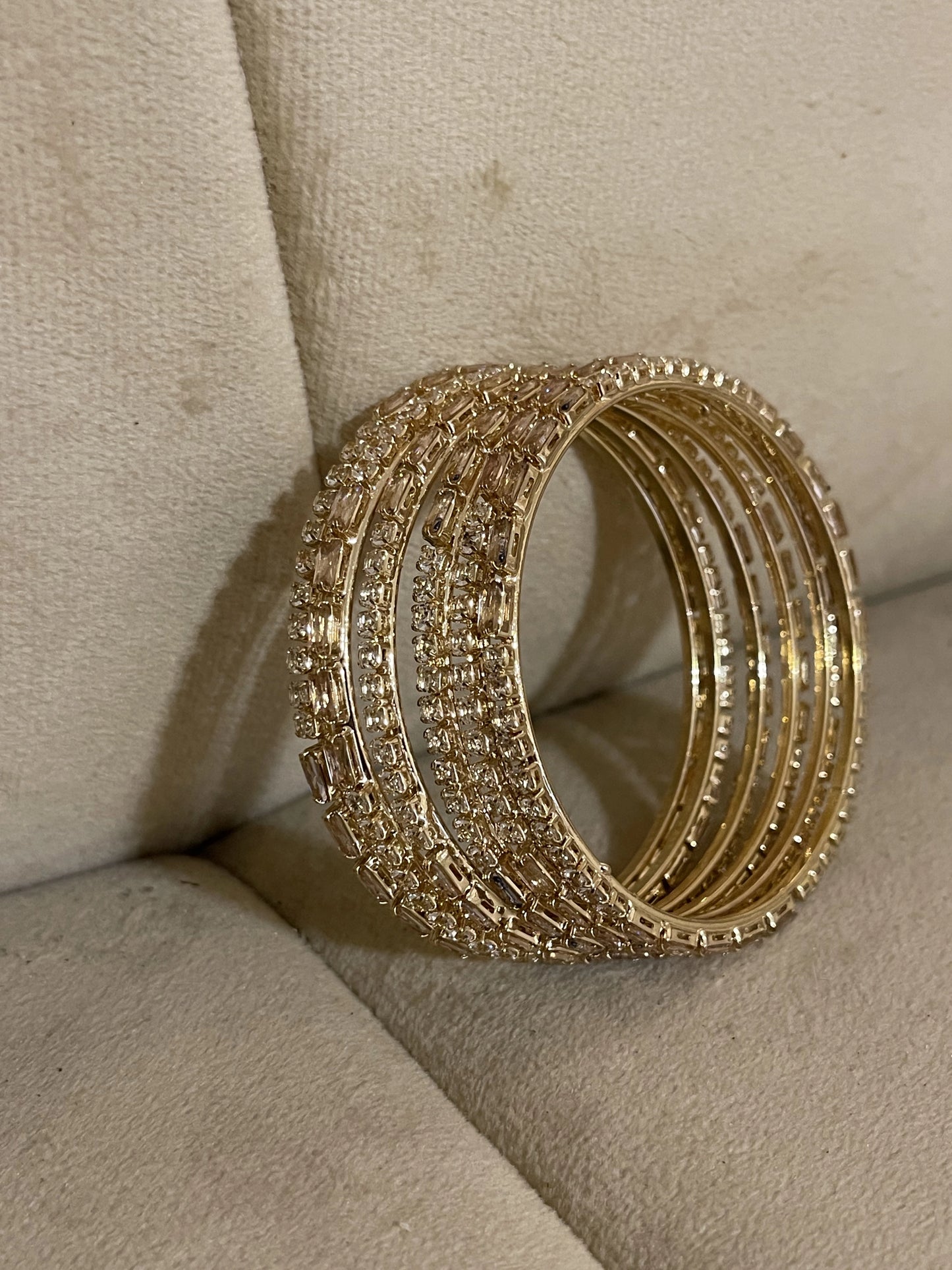 Golden Bangle Set