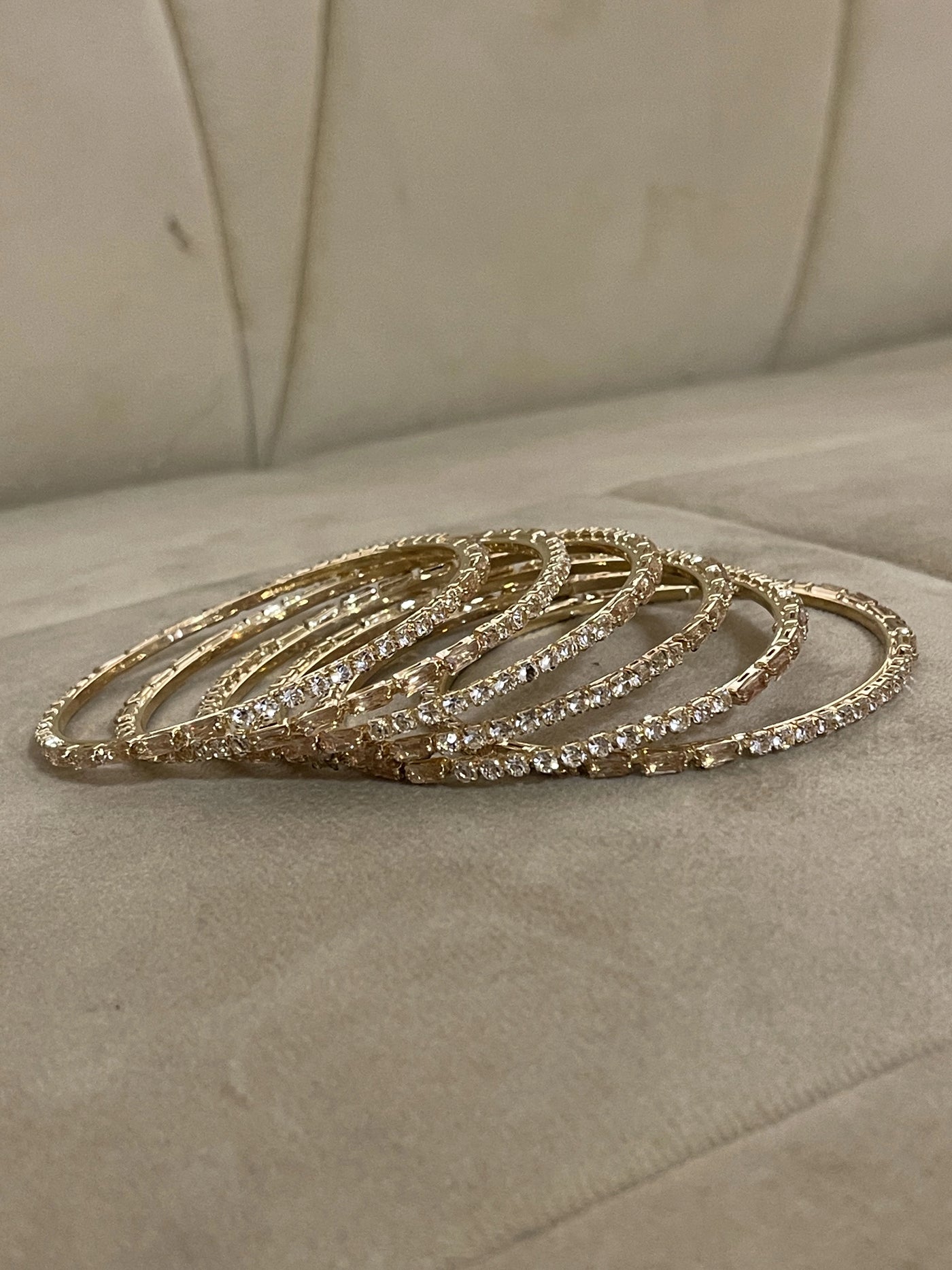 Golden Bangle Set