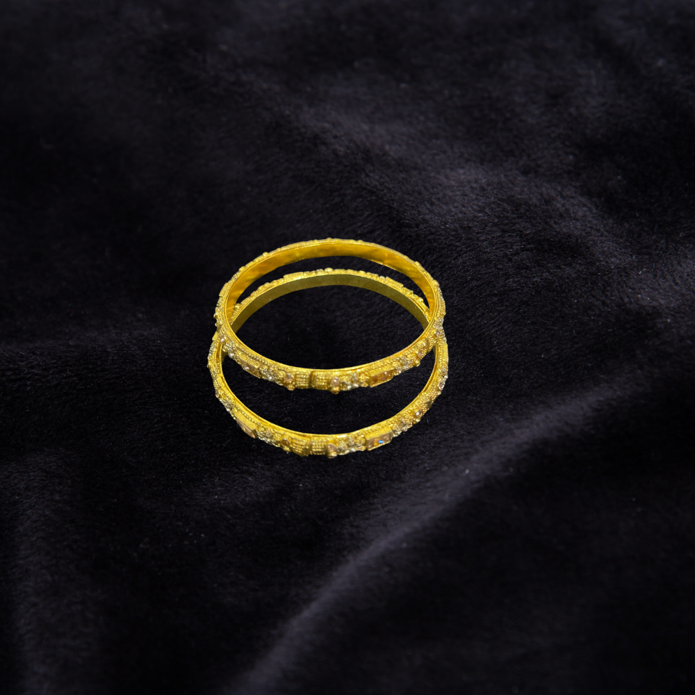 One carat bracelet with stone work