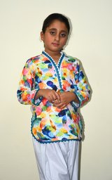 2 pcs chicken kari with Farshi shalwar