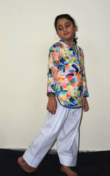 2 pcs chicken kari with Farshi shalwar