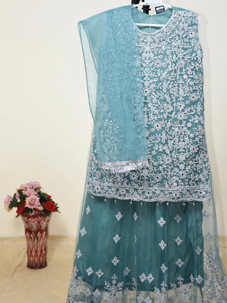 3 PC Girl Prty wear sharara dress