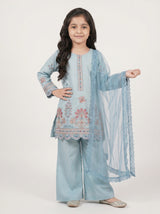 3 pcs kids cotton dress