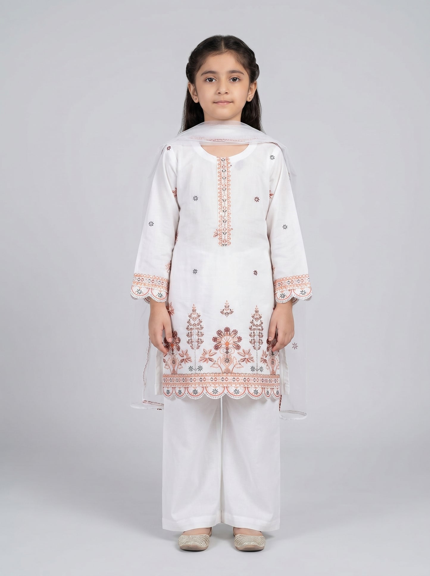 3 pcs kids cotton dress