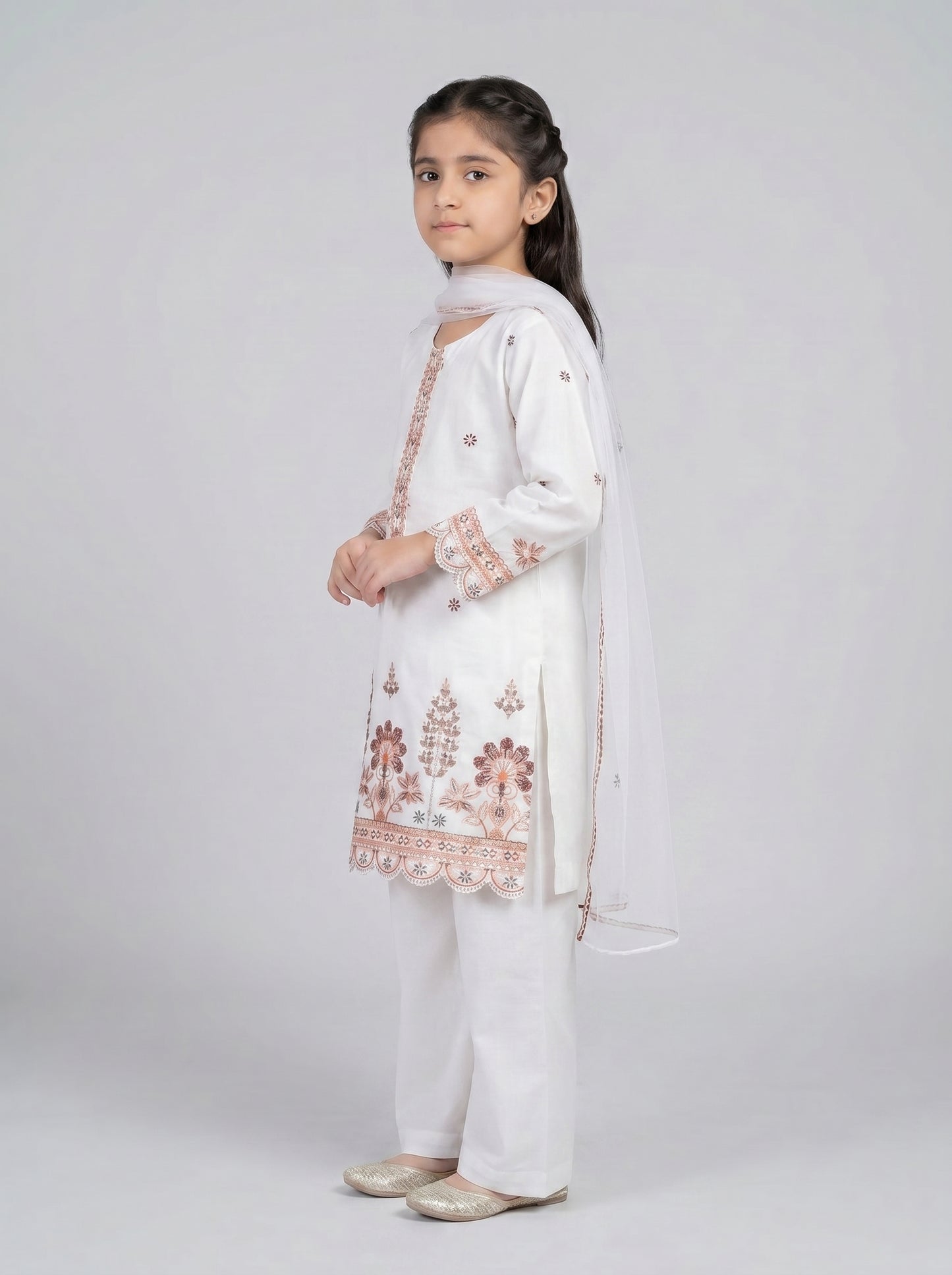 3 pcs kids cotton dress