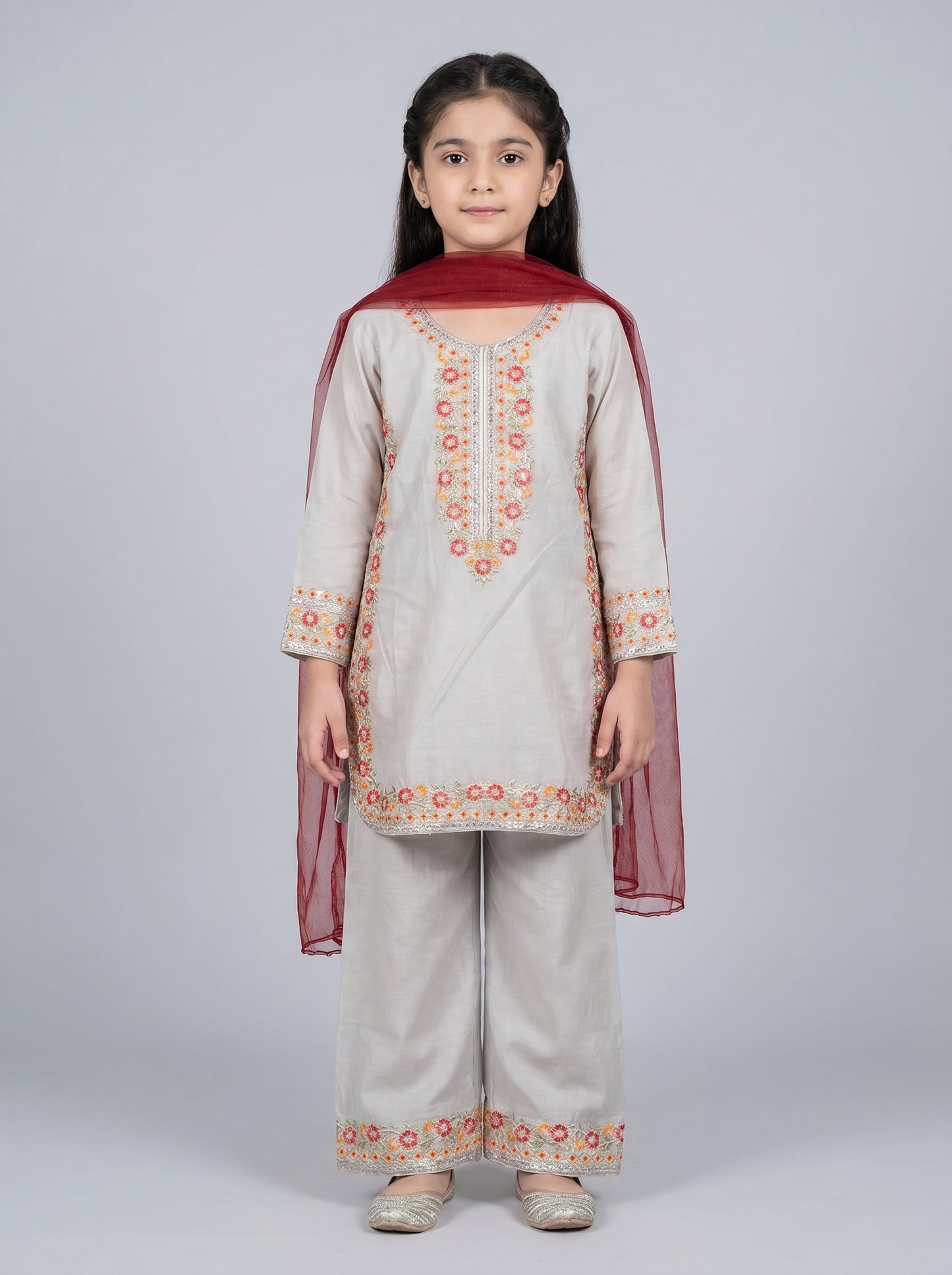 3 pcs kids cotton dress