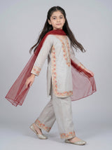 3 pcs kids cotton dress