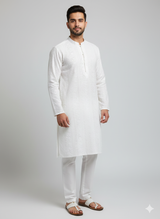 2 pc fancy katan silk kurta trouser