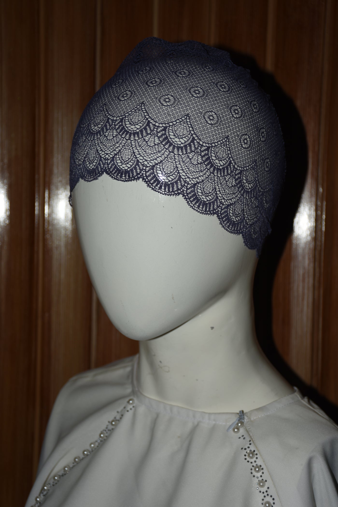 Net hijab cap