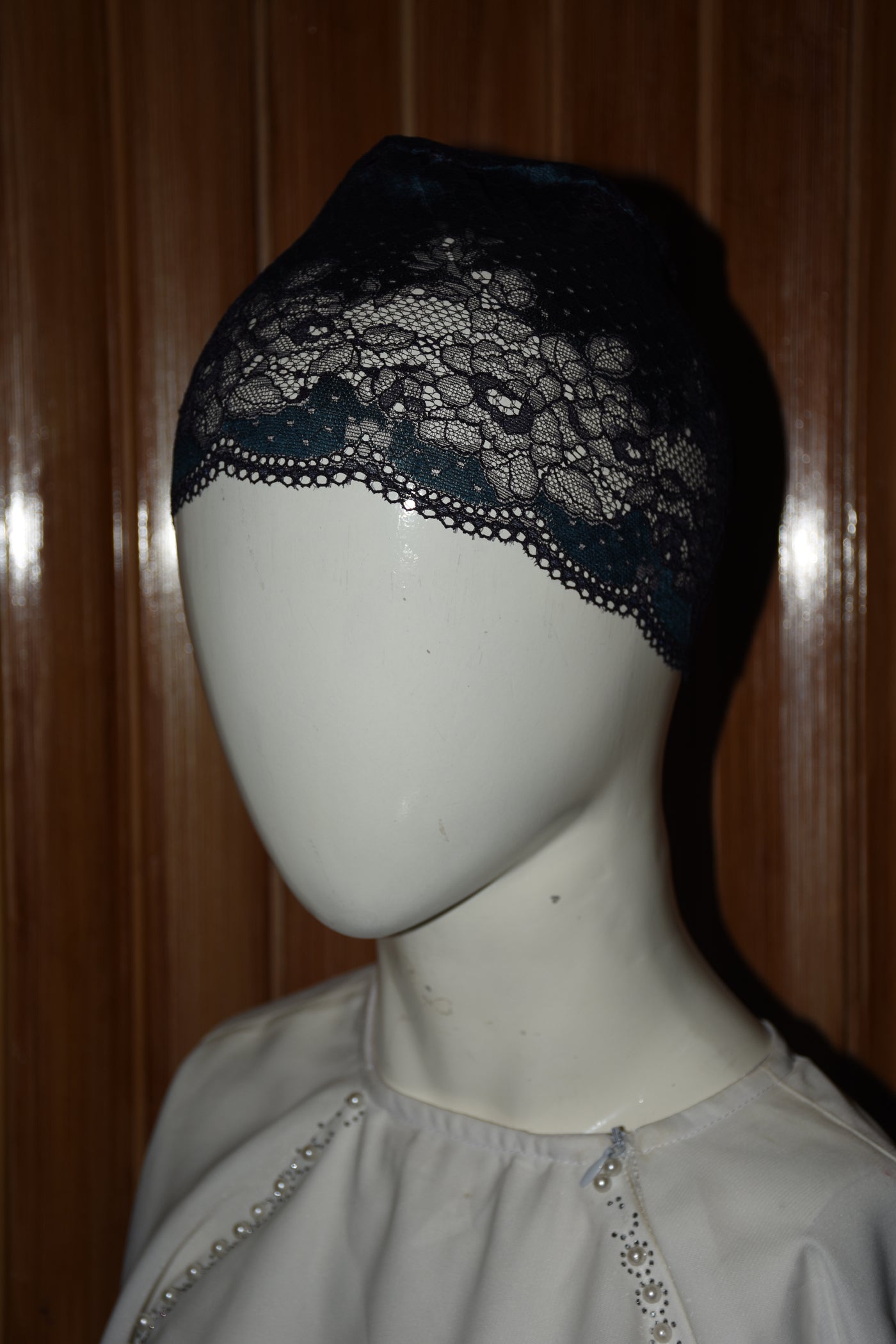 Net hijab cap