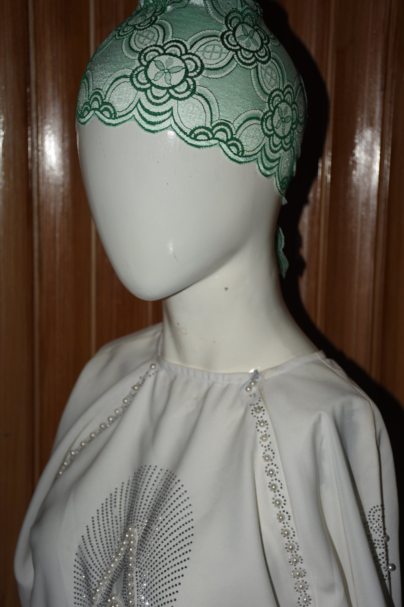 Net hijab cap