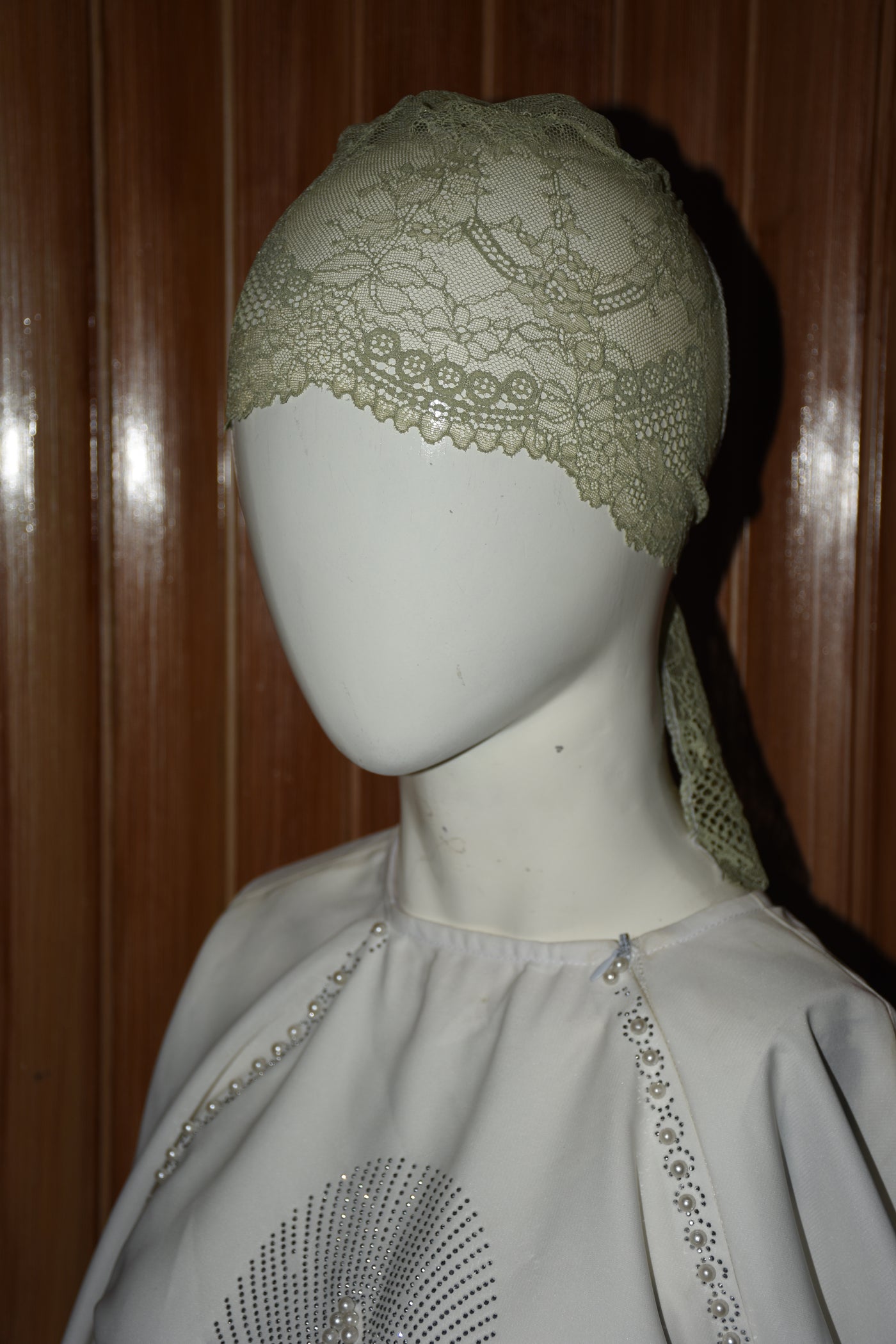 Net hijab cap