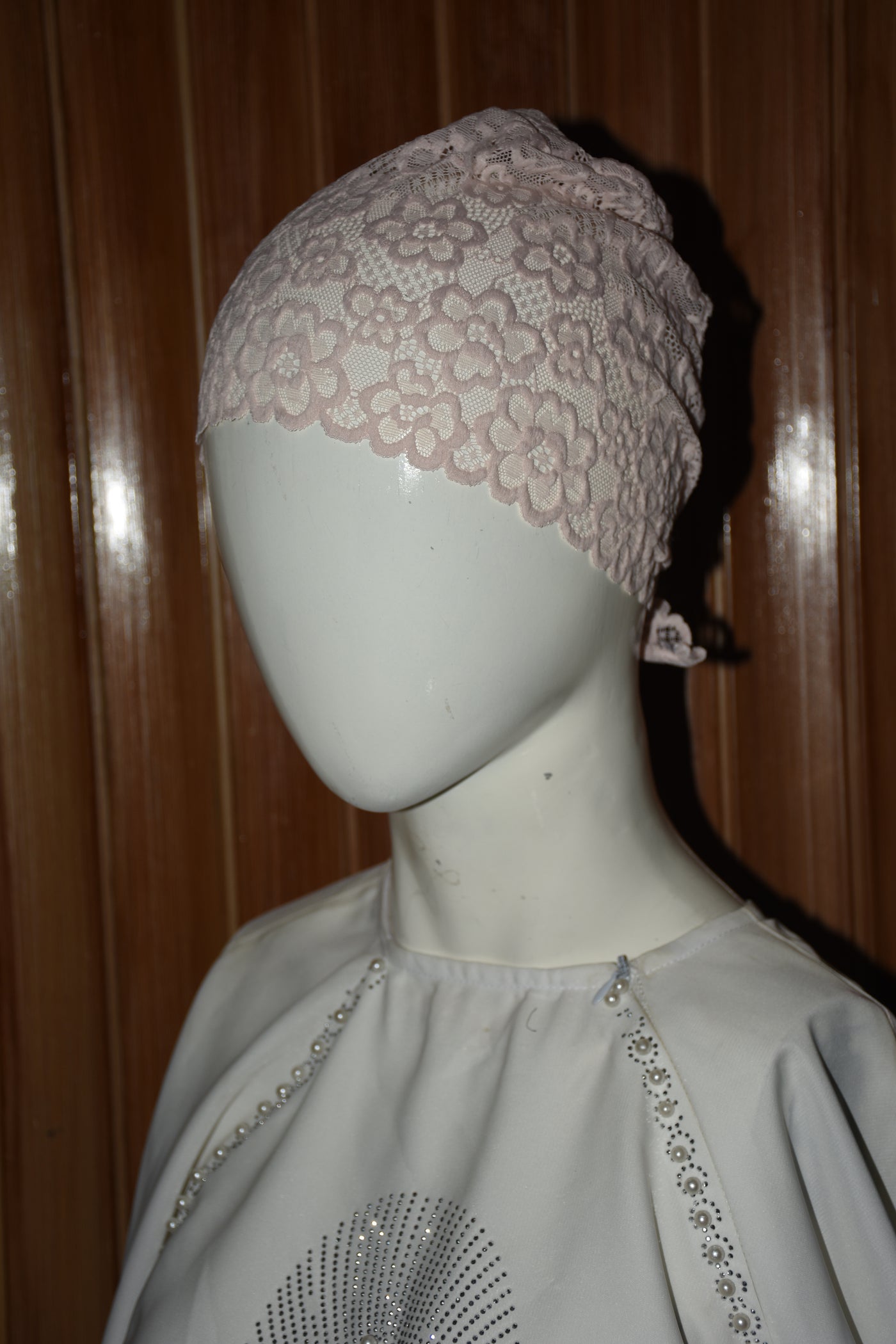 Net hijab cap