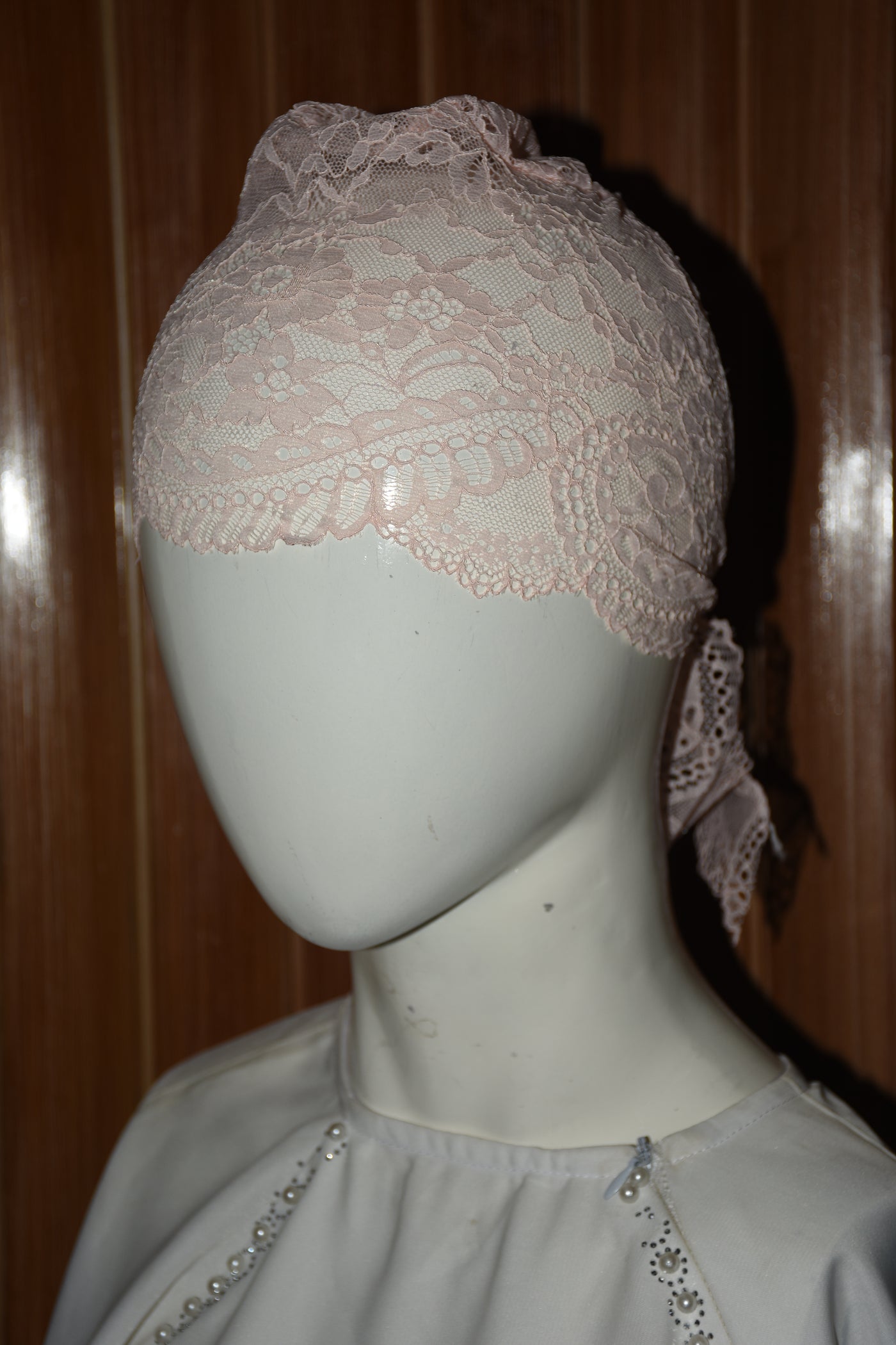 Net hijab cap