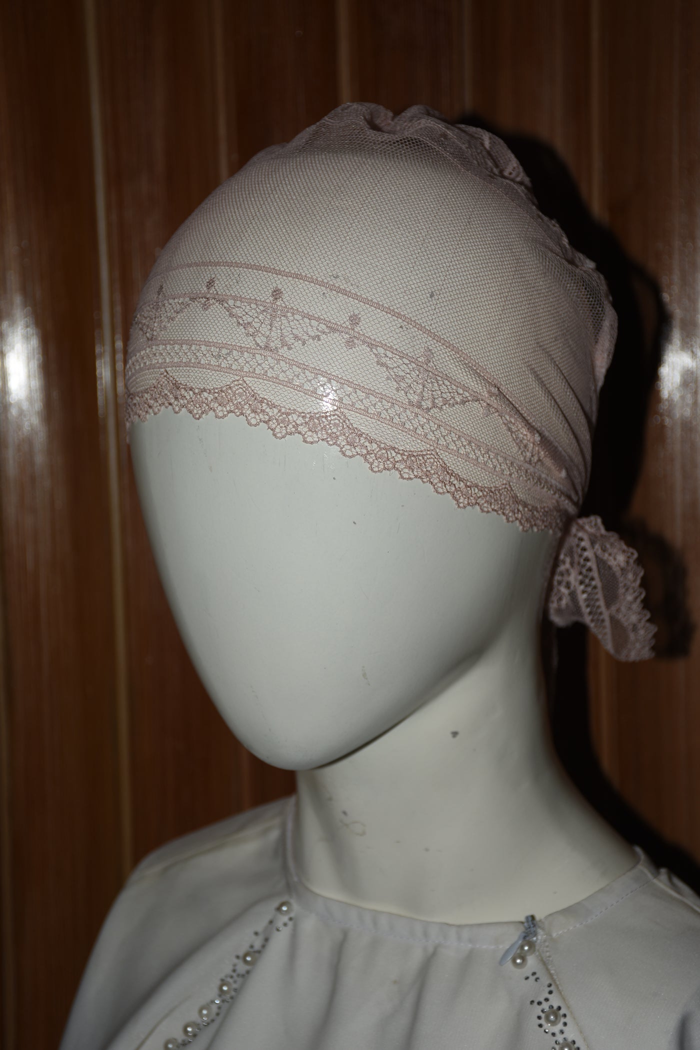 Net hijab cap