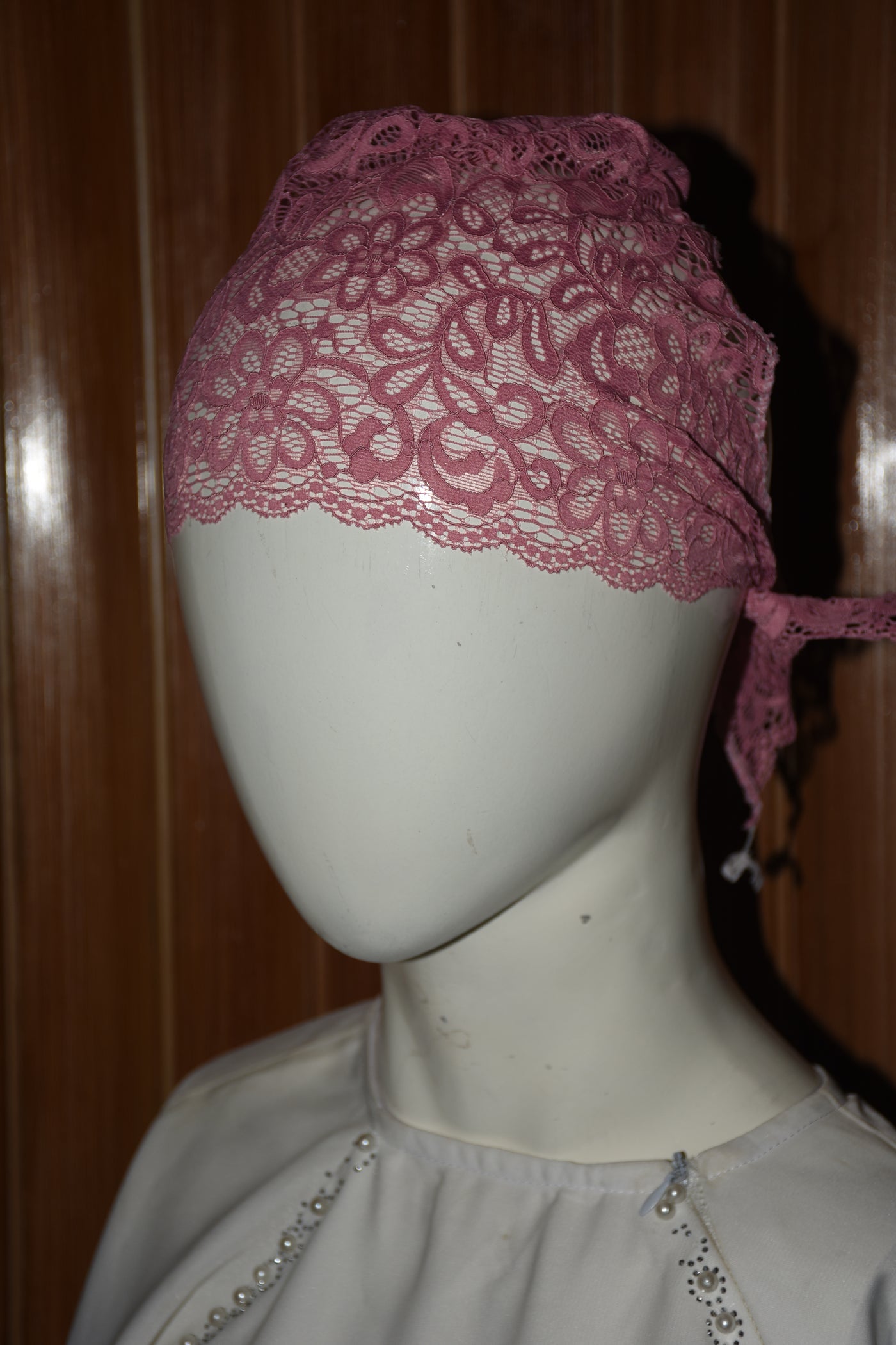 Net hijab cap
