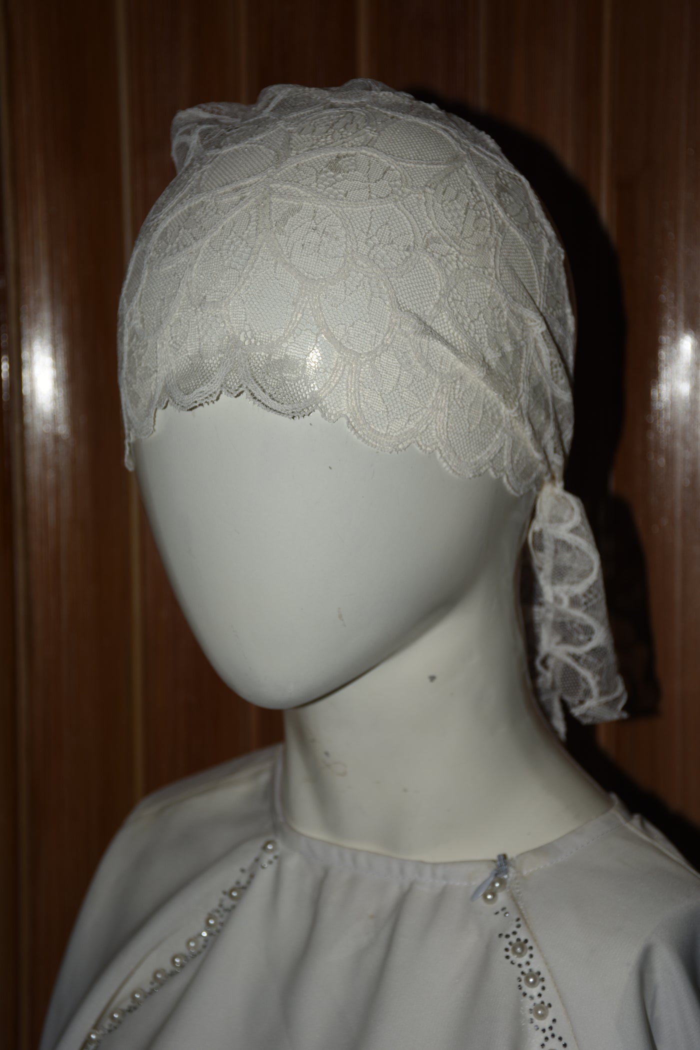 Net hijab cap