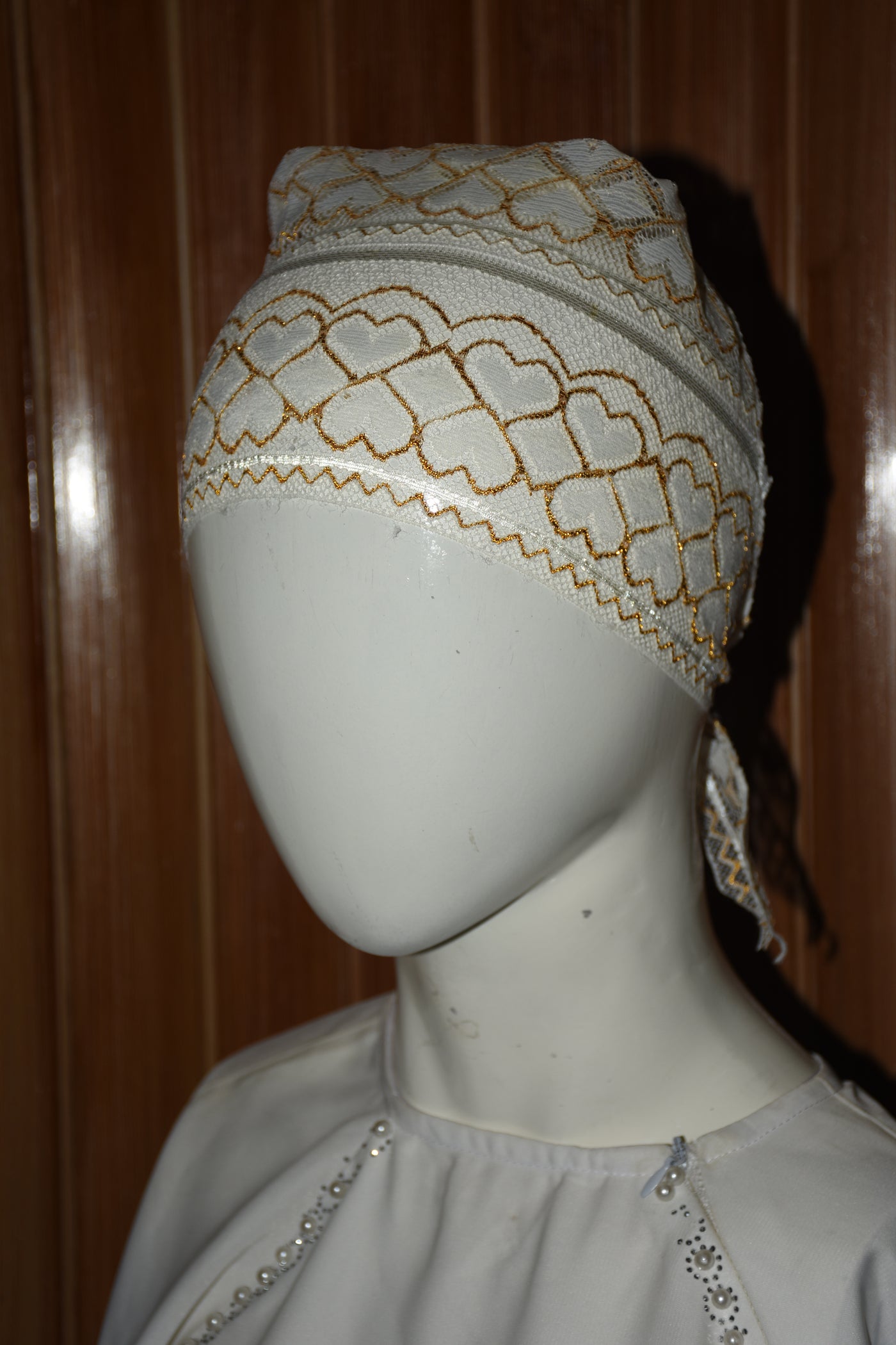 Net hijab cap