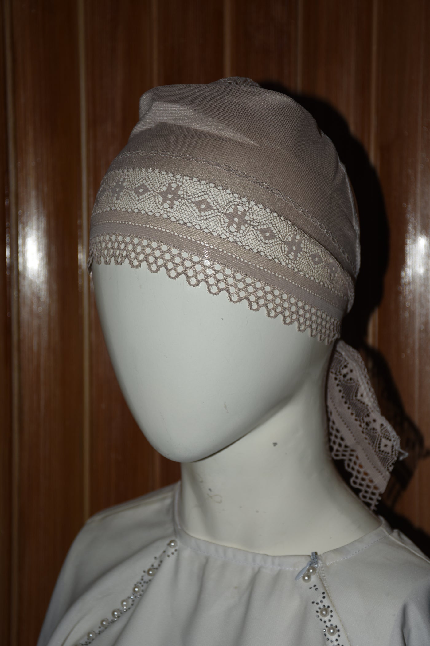 Net hijab cap