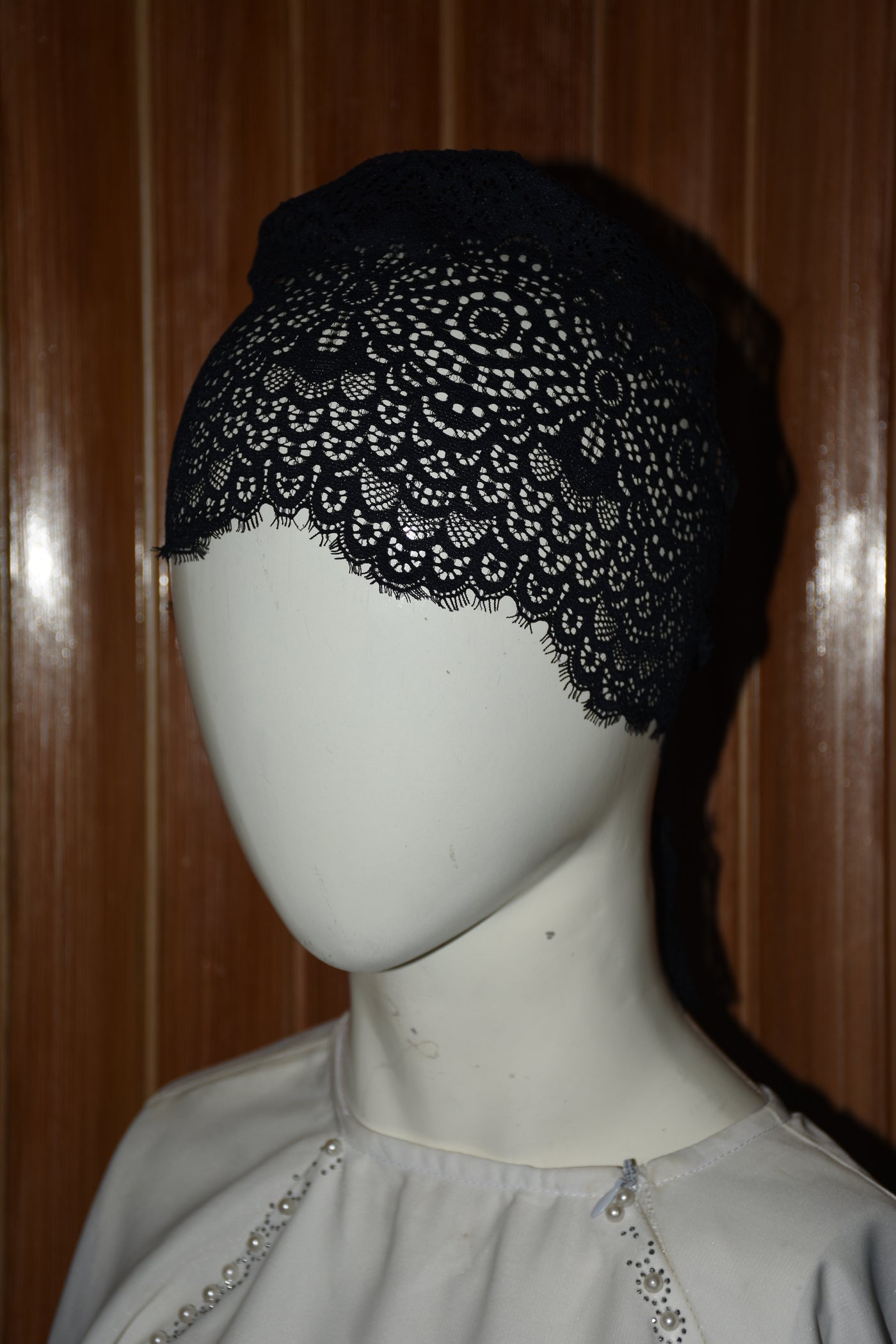 Net hijab cap