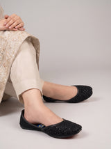 Valvet embroidered Khussa