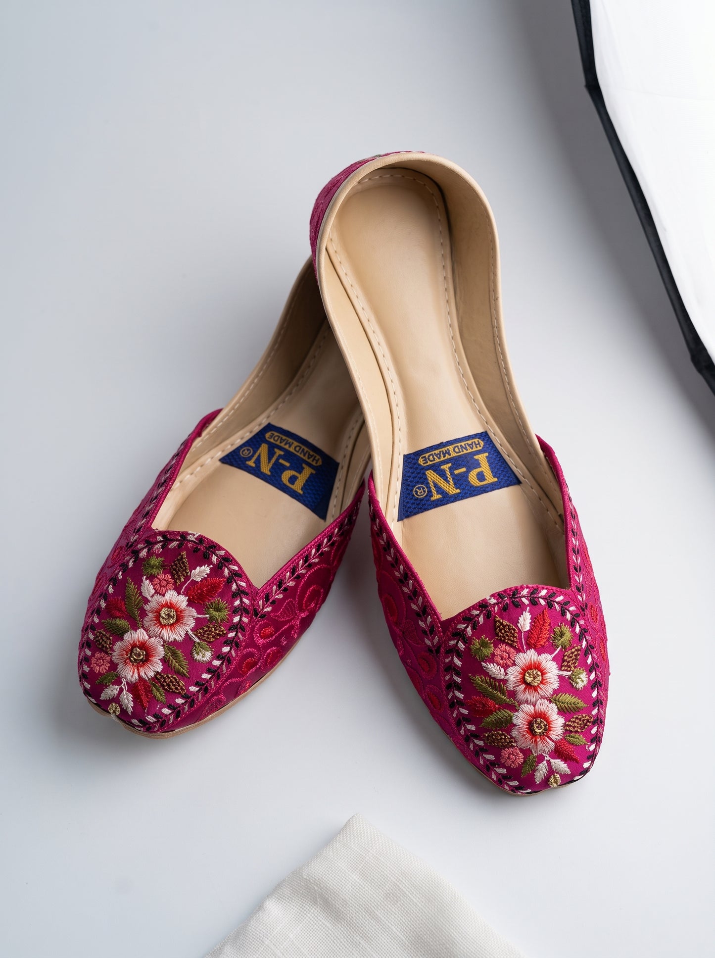 Leather Embroidered Khussa