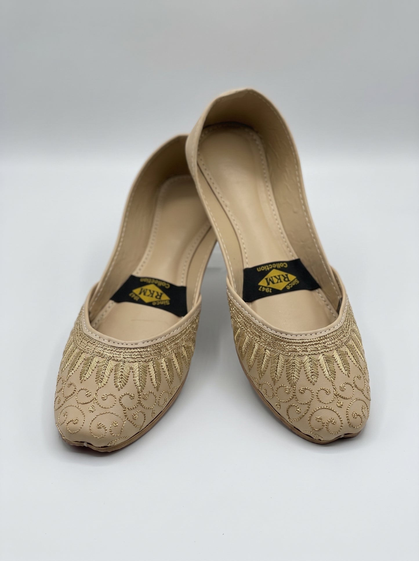 Leather Embroidered Khussa