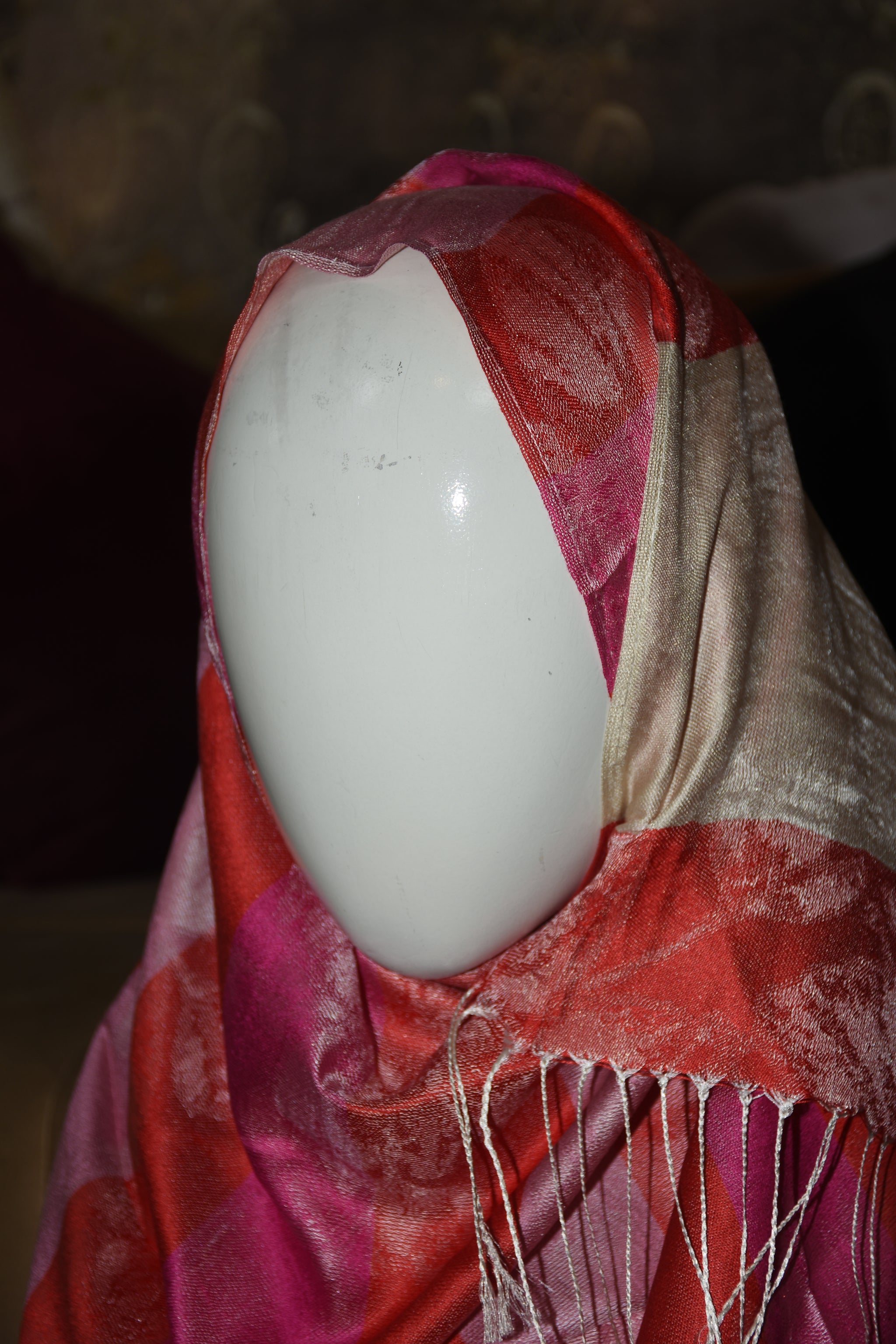 Multi color Silk Scarf