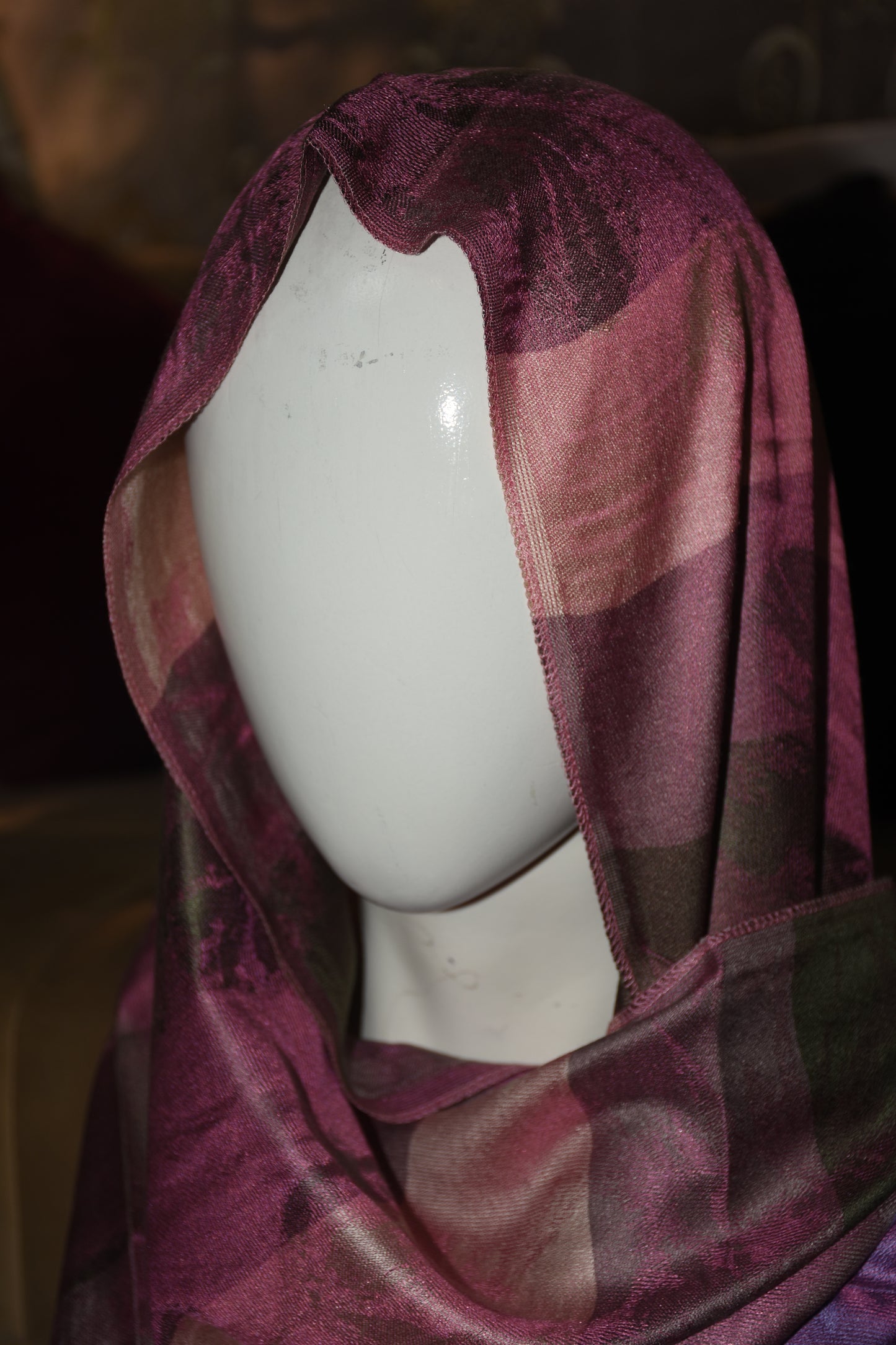 Multi color Silk Scarf